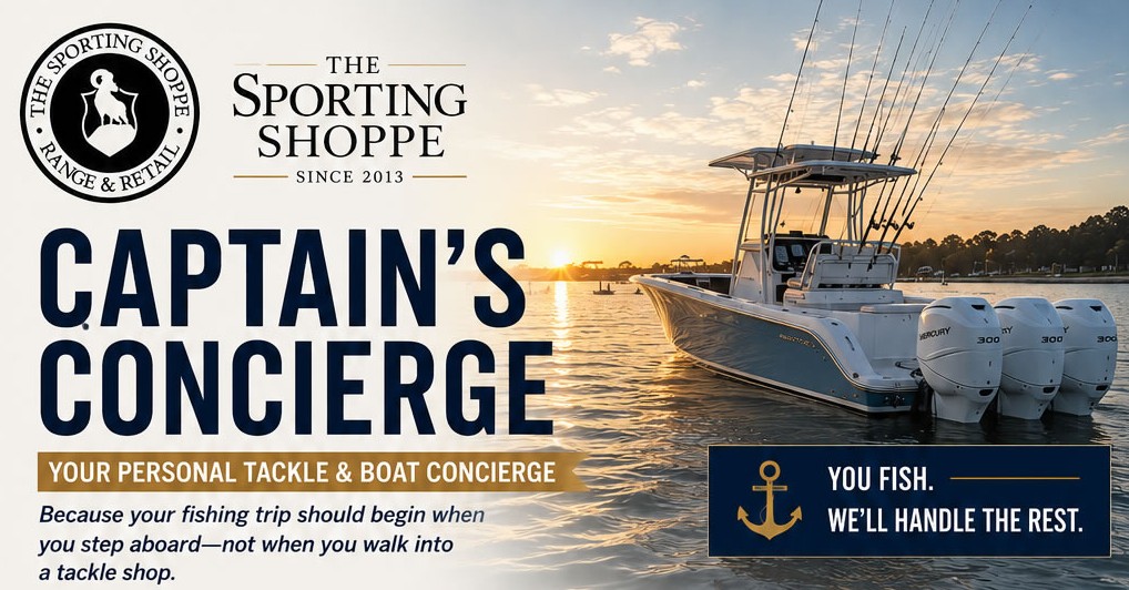 Captain's Concierge — Your Personal Tackle & Boat Concierge · The Sporting Shoppe